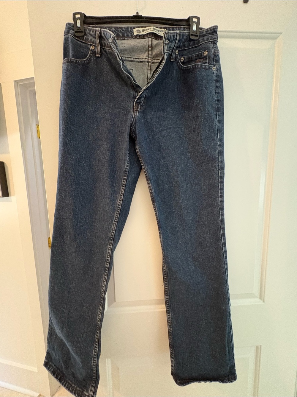 Harley-Davidson Dark Blue Bootcut Denim Pants